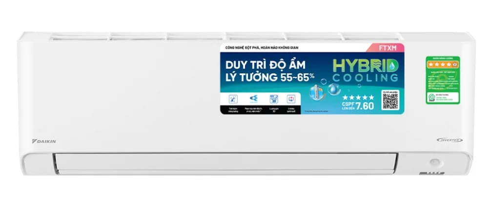 Máy lạnh Daikin Inverter 1HP FTXM25XVMV - Điện máy ELC Máy lạnh Daikin Inverter 1HP FTXM25XVMV