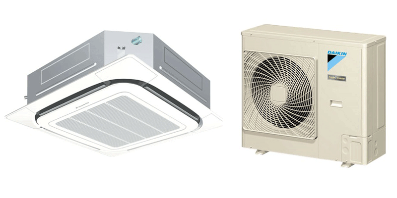 Máy lạnh âm trần cassette Daikin 2.5HP FCNQ21MV1