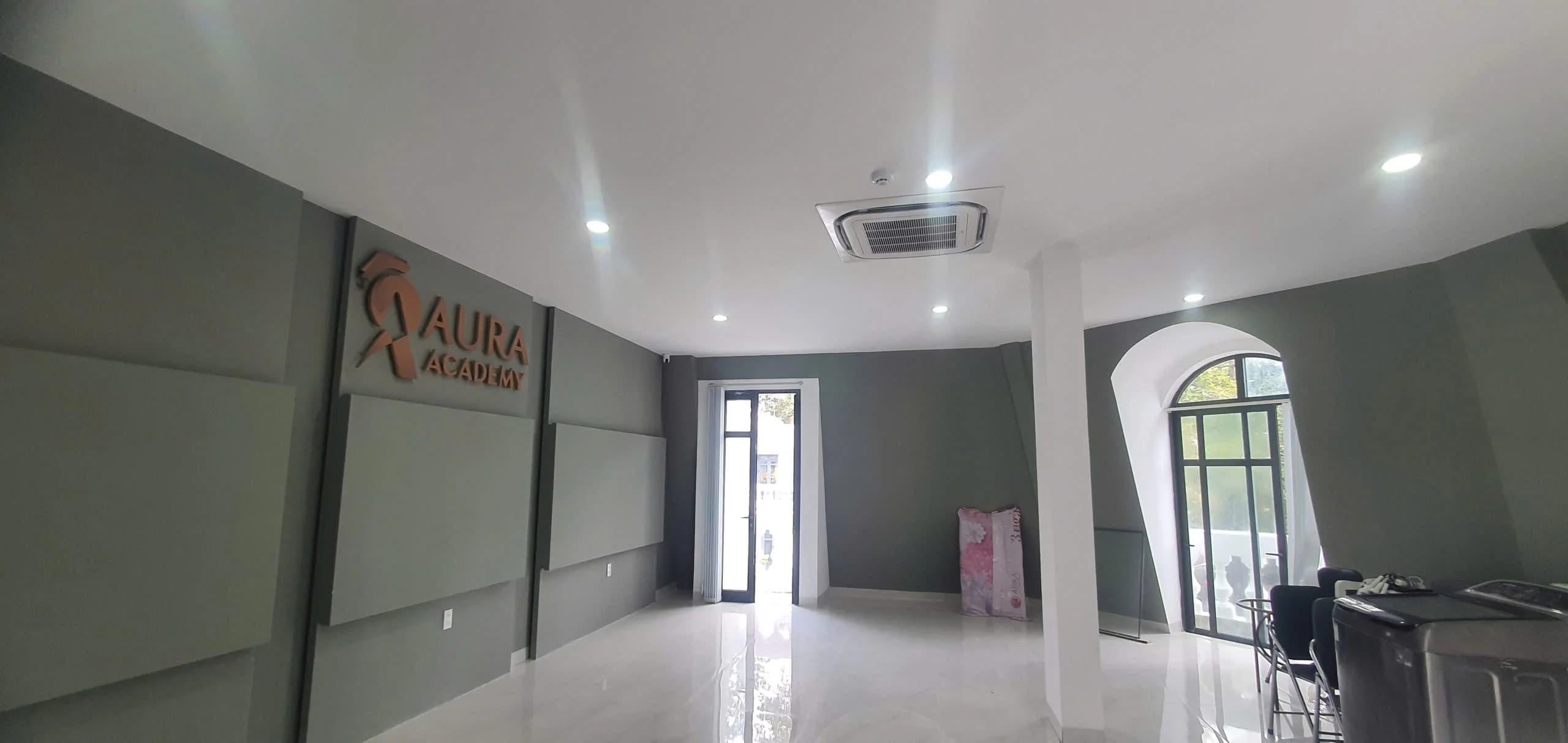 Thi công lắp đặt hệ thống điều hòa không khí cho thẩm mỹ viện Aura Trà Vinh - ảnh 11