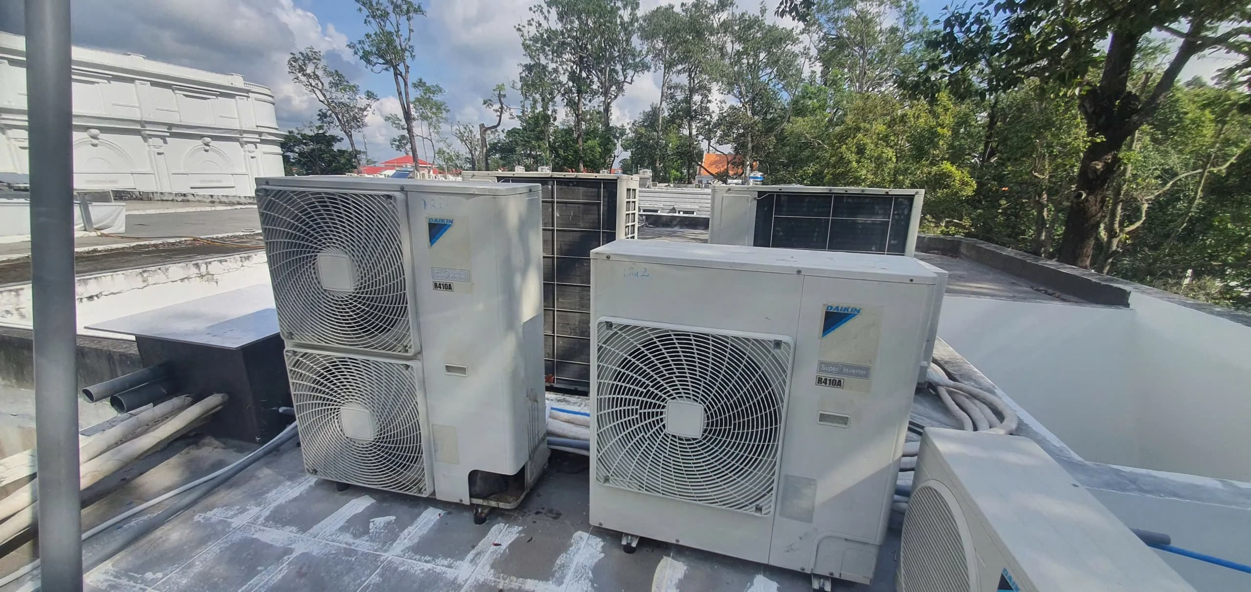 Thi công lắp đặt hệ thống điều hòa không khí cho thẩm mỹ viện Aura Trà Vinh - ảnh 15