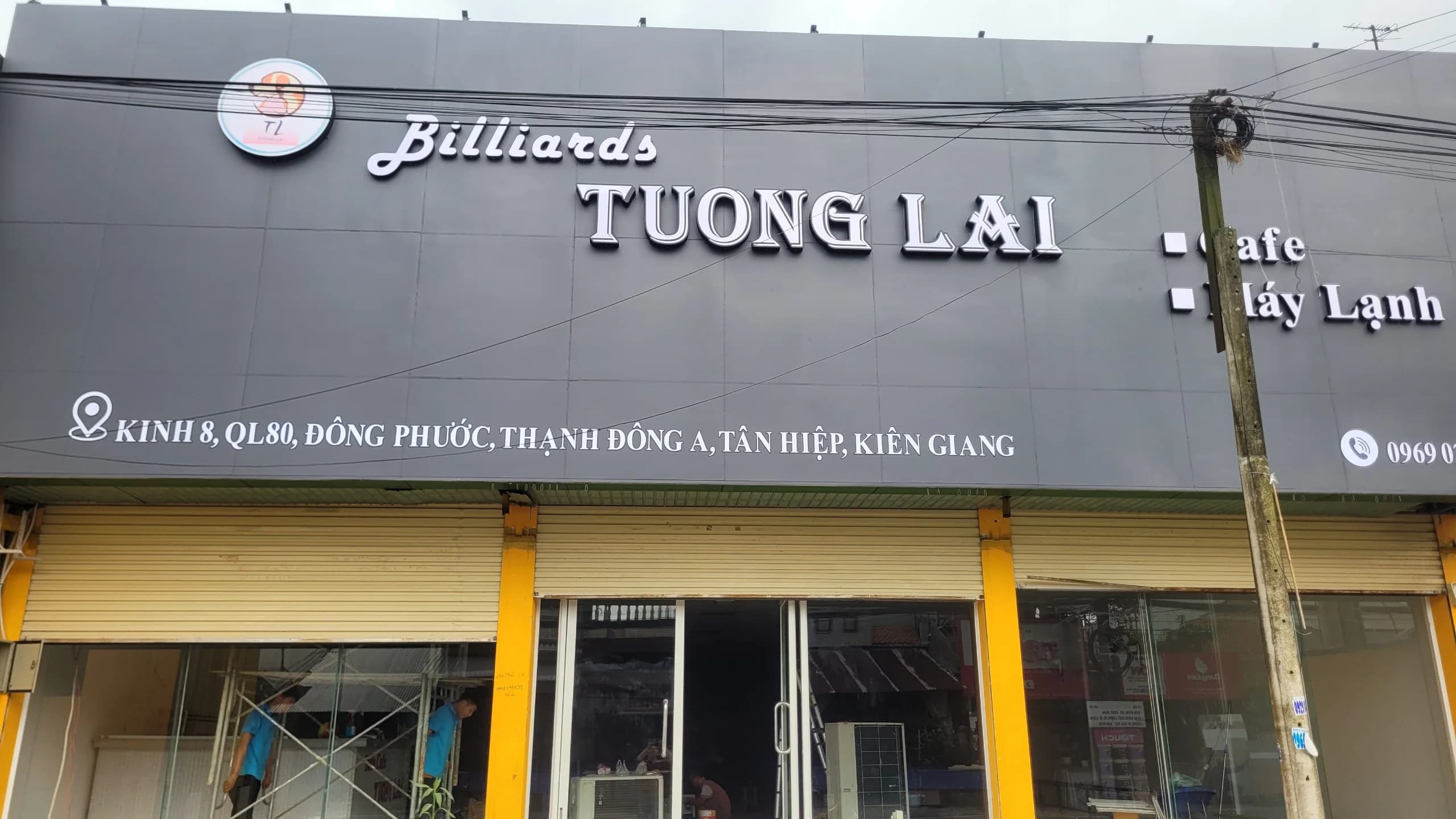 Điện máy ELC hoàn thành hệ thống điều hòa không khí cho CLB Billiards TƯƠNG LAI tại Kiên Giang