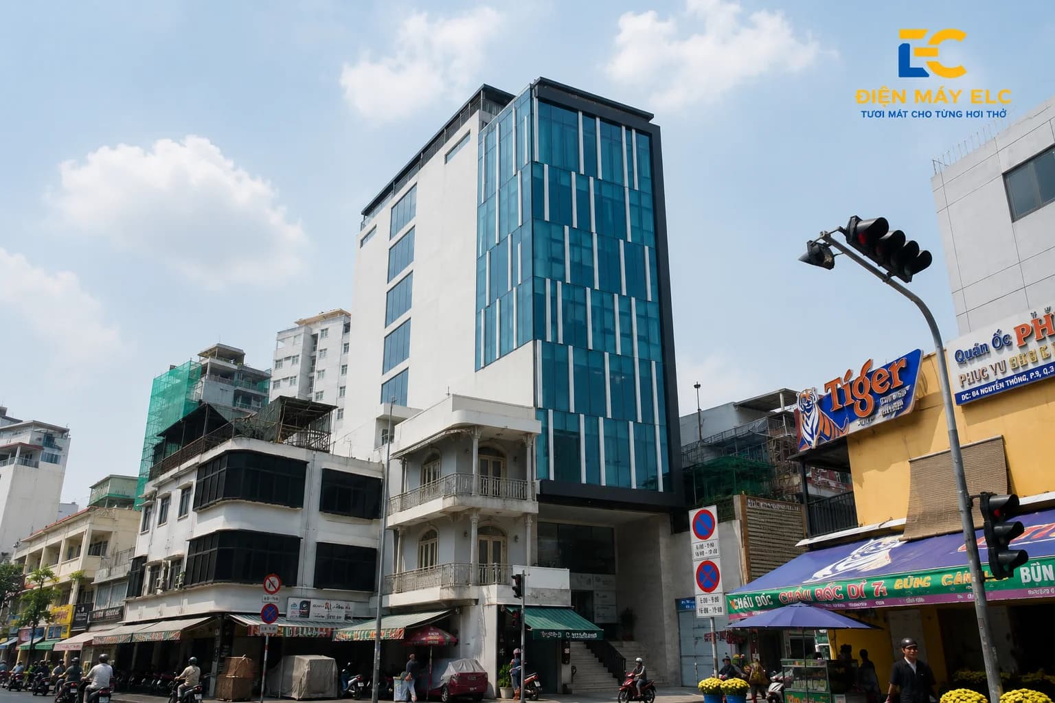 Điện máy ELC hoàn thành hệ thống điều hòa giấu trần Daikin và lọc, cấp khí tươi Menred Hagisu cho nhà phố Nguyễn Thông, Quận 3